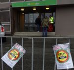 Eccles Job Centre Universal Credit Protest 